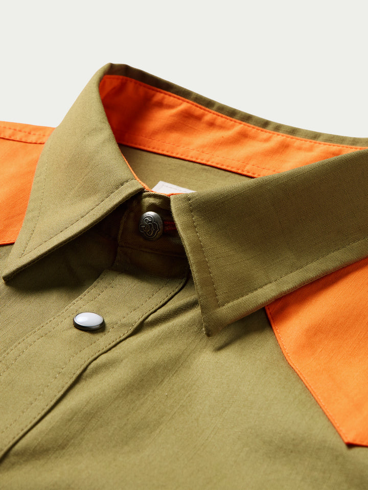 Slub Twill Shirt with Snaps - Schaefer Outfitter