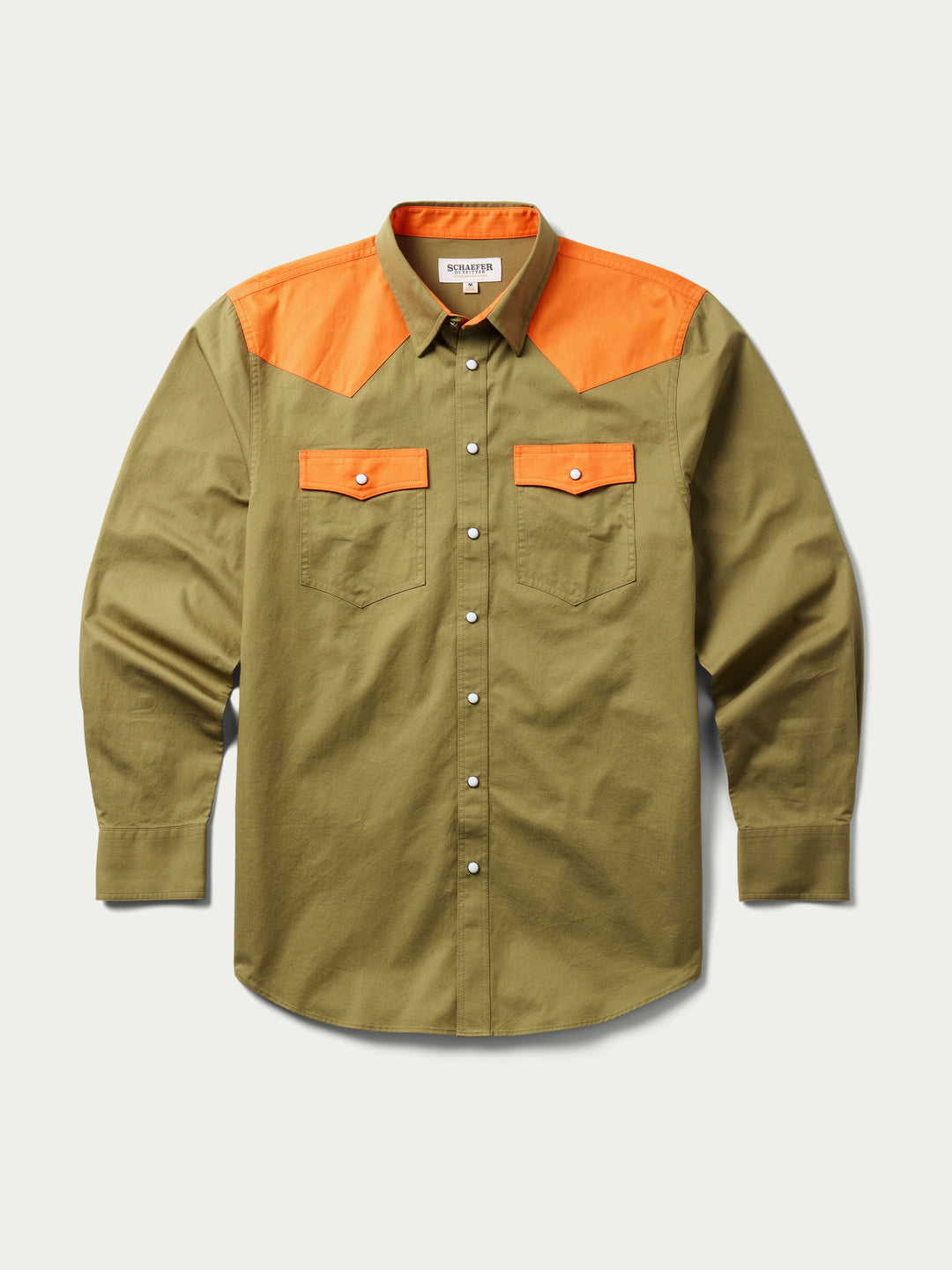 Slub Twill Shirt with Snaps - Schaefer Outfitter