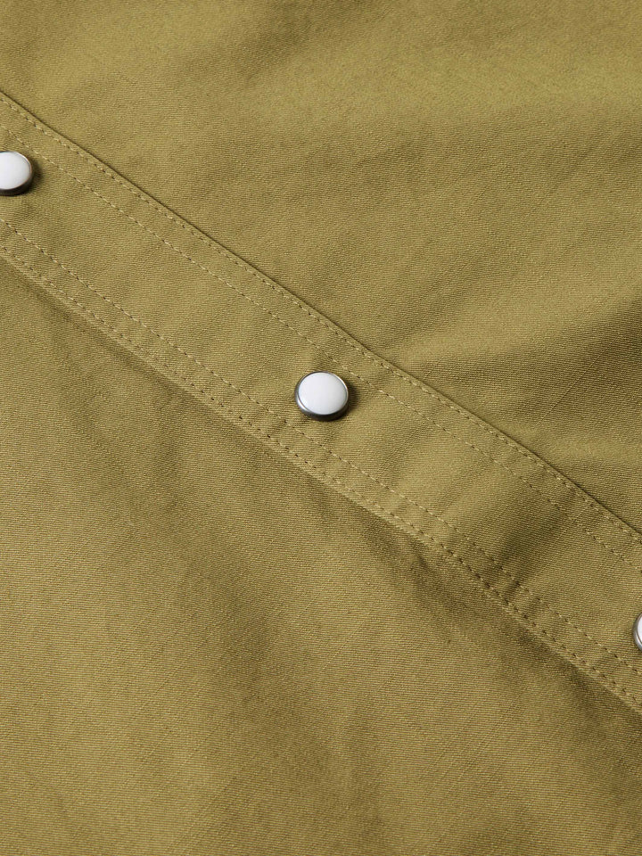 Slub Twill Shirt with Snaps - Schaefer Outfitter