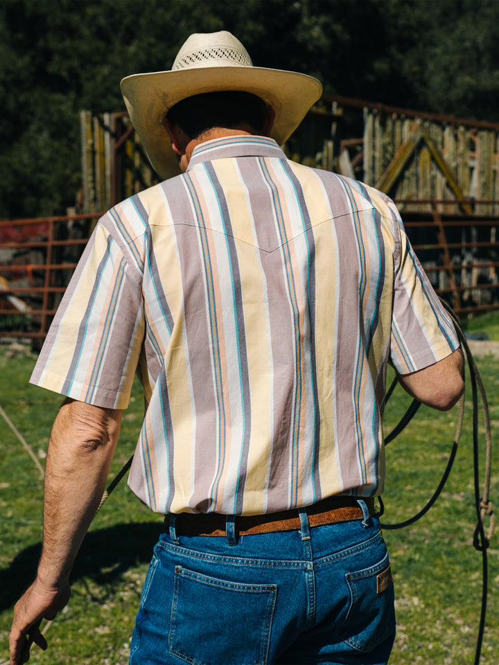 Short Sleeve Vintage Cotton Pearl Snap - Schaefer Outfitter