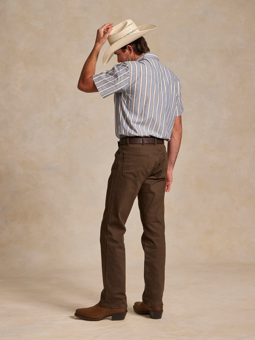 Short Sleeve Vintage Cotton Pearl Snap - Schaefer Outfitter