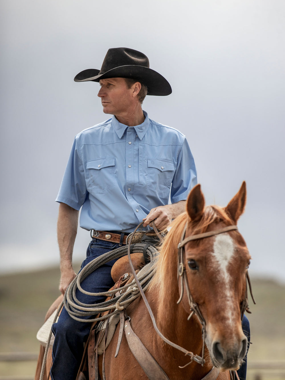 Short Sleeve RangeTek Western Guide Snap Shirt - Schaefer Outfitter