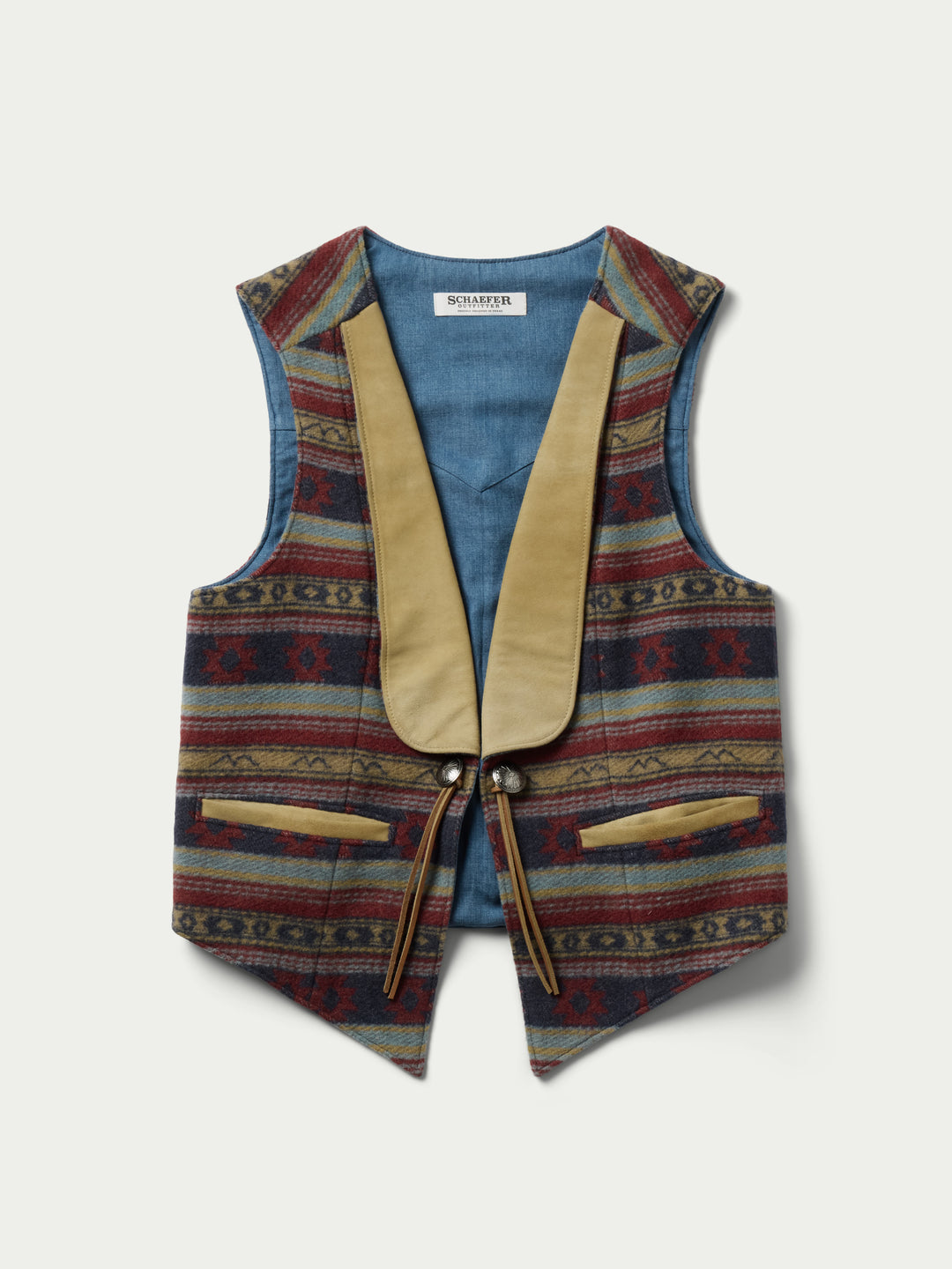WOMENS PECOS WOOL VEST - Schaefer Outfitter