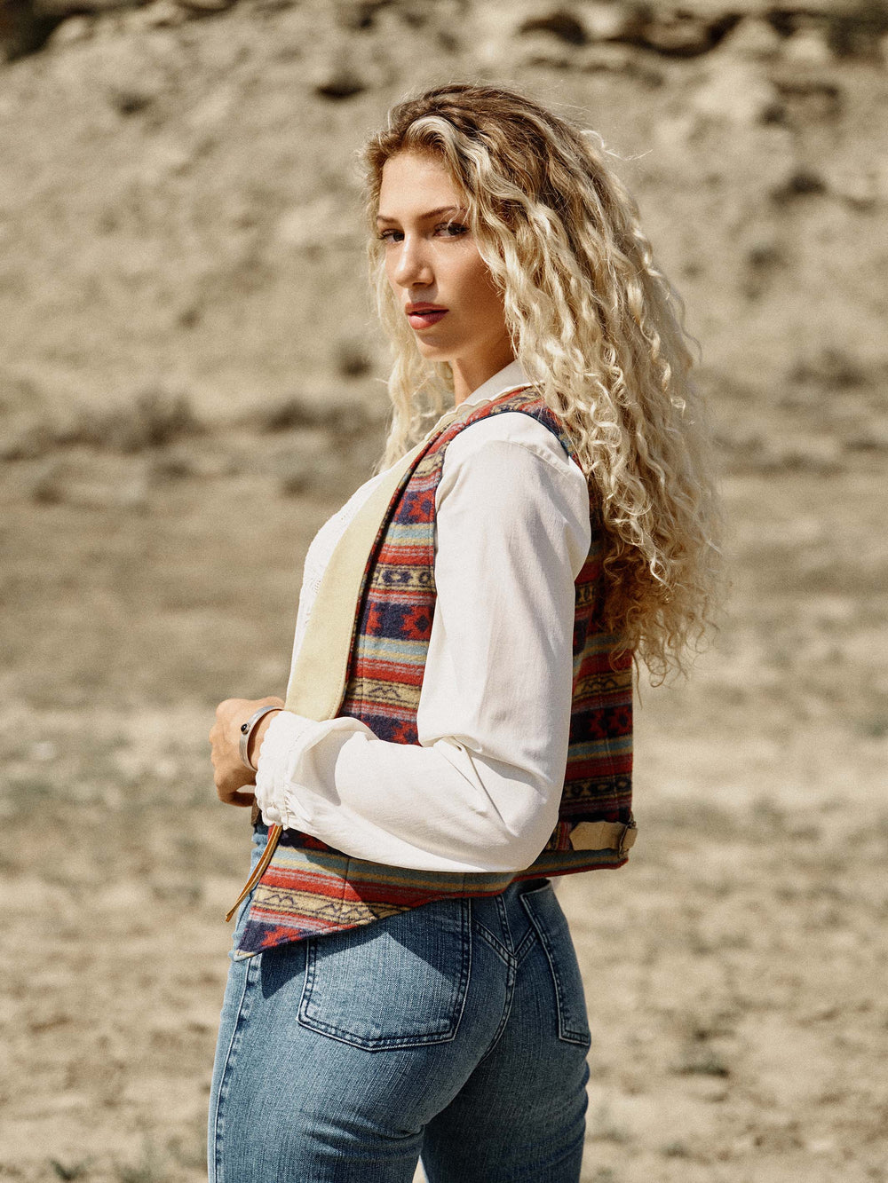 WOMENS PECOS WOOL VEST - Schaefer Outfitter