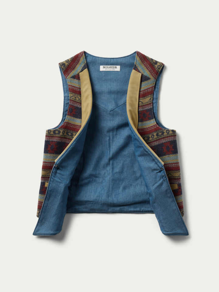 WOMENS PECOS WOOL VEST - Schaefer Outfitter