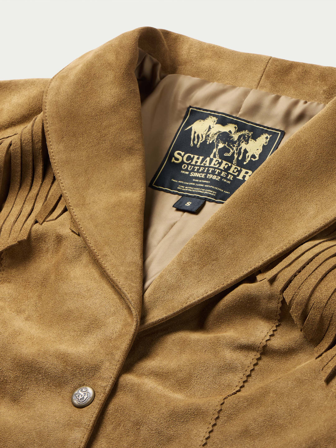 Women's Suede Fringe Jacket - Schaefer Outfitter
