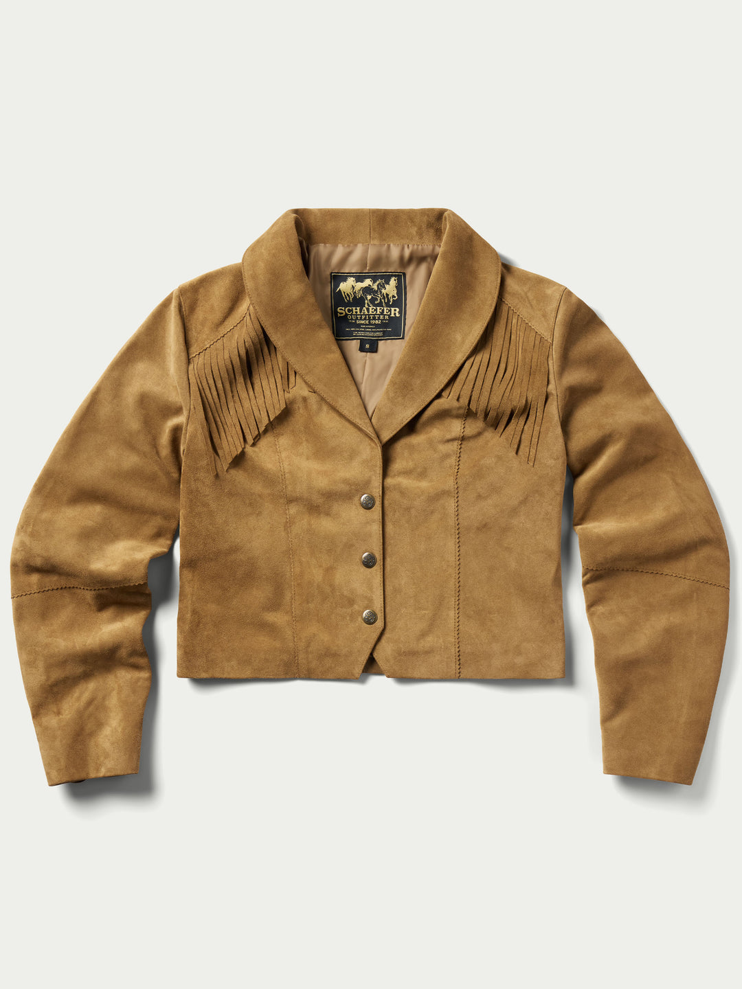 Women's Suede Fringe Jacket - Schaefer Outfitter