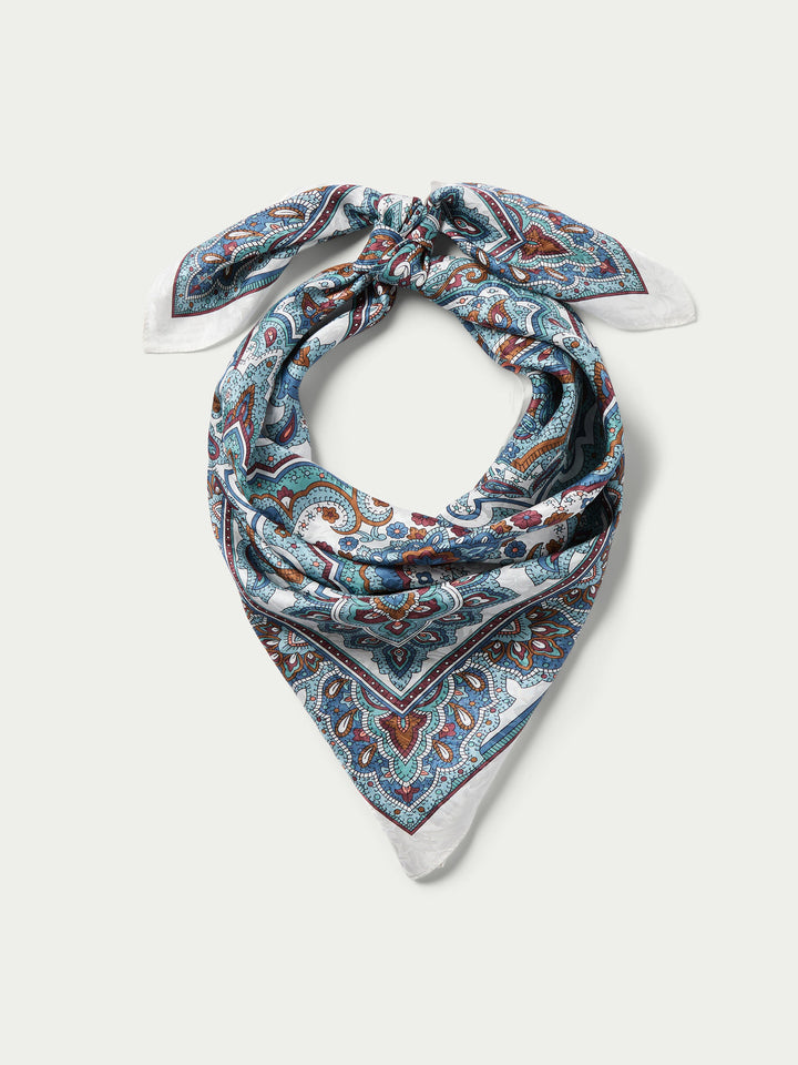Paisley Wild Rags with Border